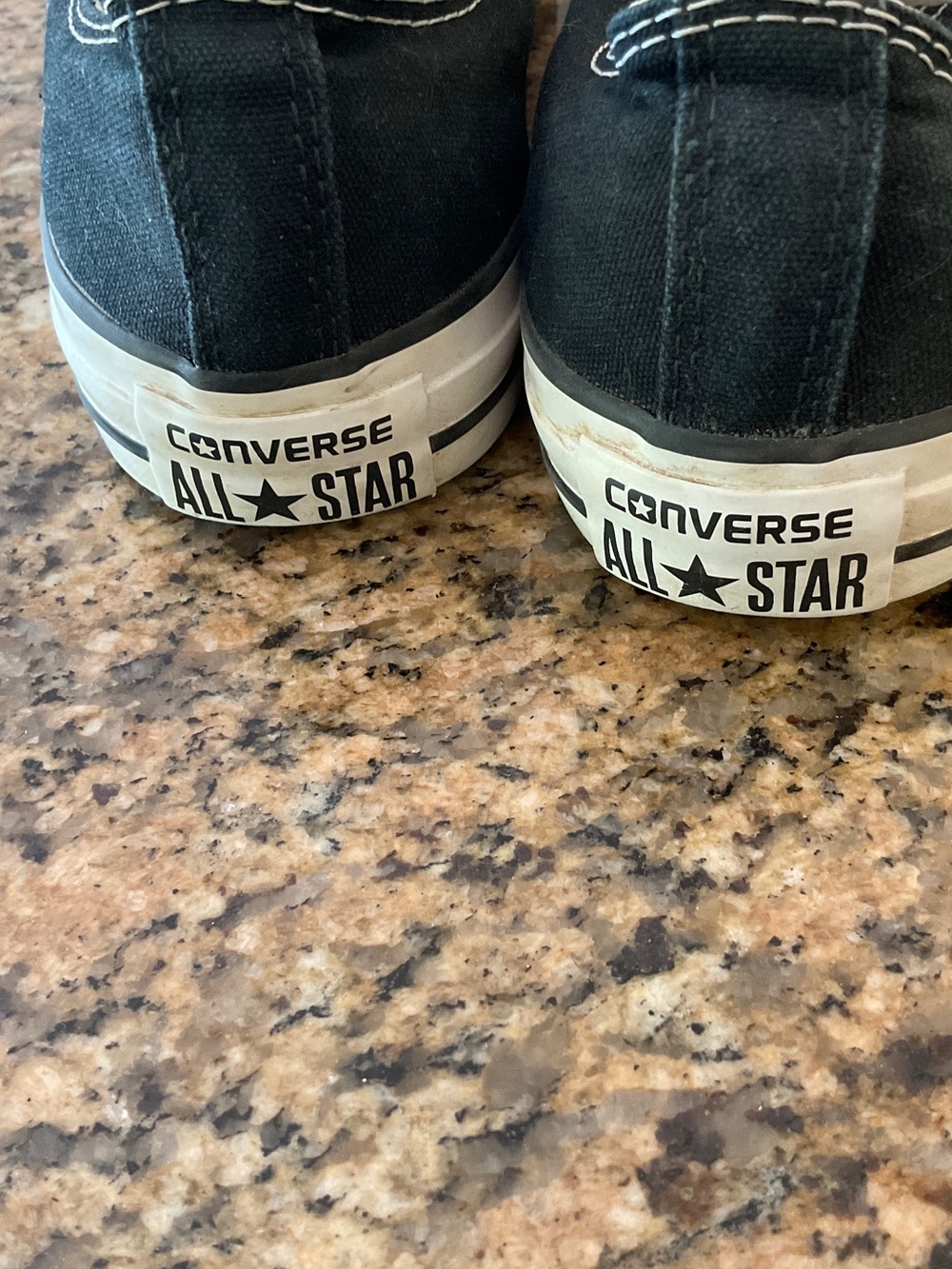 Converse Black and White Low-Top Kids Sneakers - Picture 2 of 4